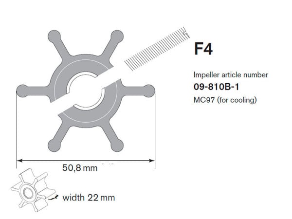 09-810B-9 wing wheel F4B-8