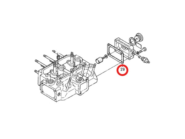 124450-11681 gasket