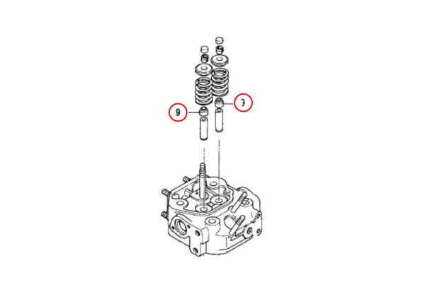 124950-11340 valve stem rubber