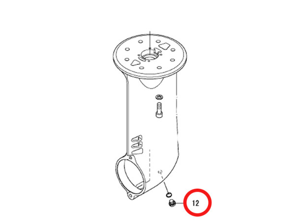 196420-02530 tulppa Sail-Drive öljyntyhjennys