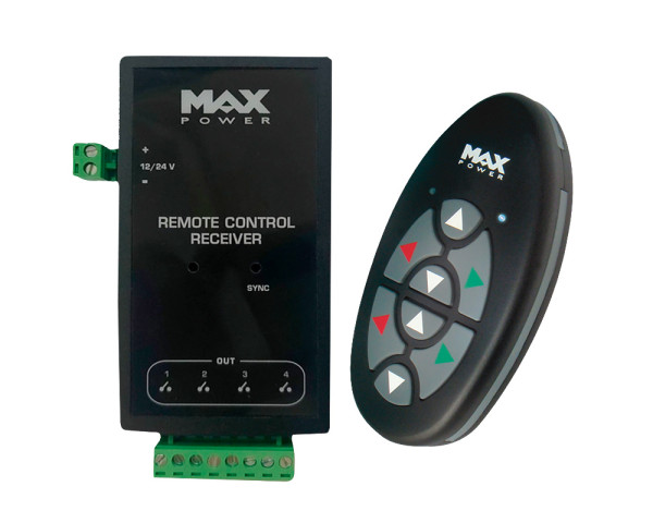 Langaton kaukosäädinsarja MAXPower keulapotkurille Langaton kaukosäädinsarja MAXPower keulapotkurille