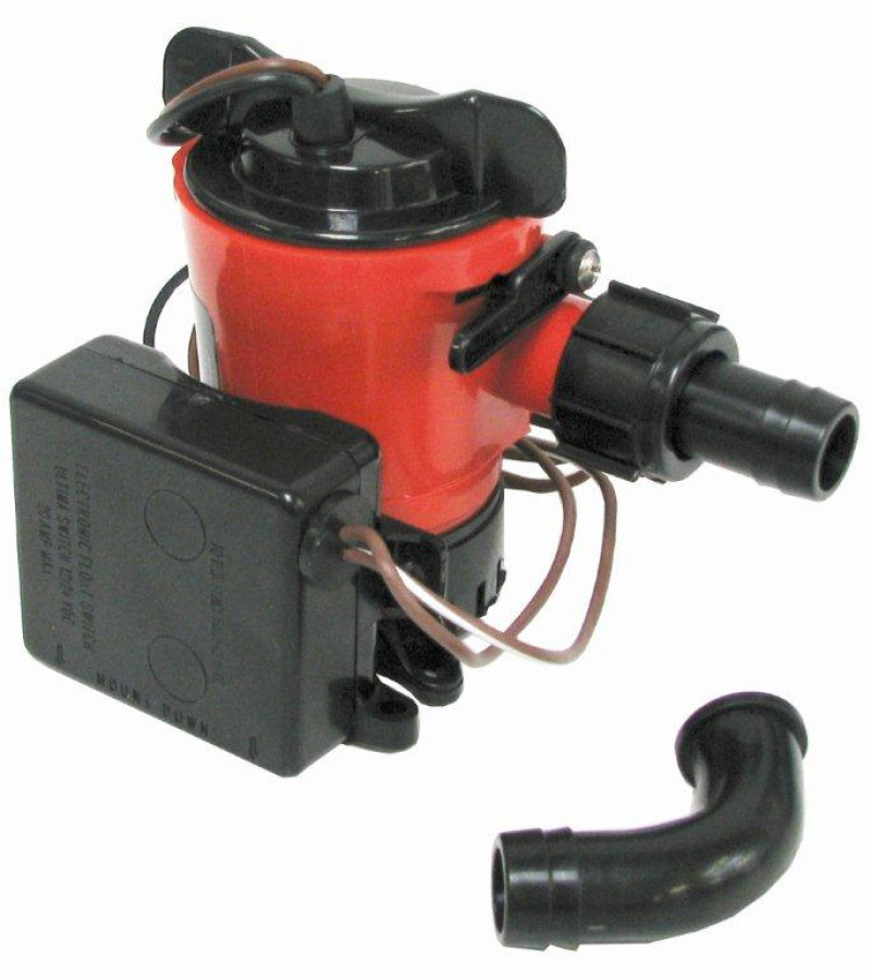 Pilssipumppu L650-12V automaattikatkaisijalla Pilssipumppu L650-12V automaattikatkaisijalla