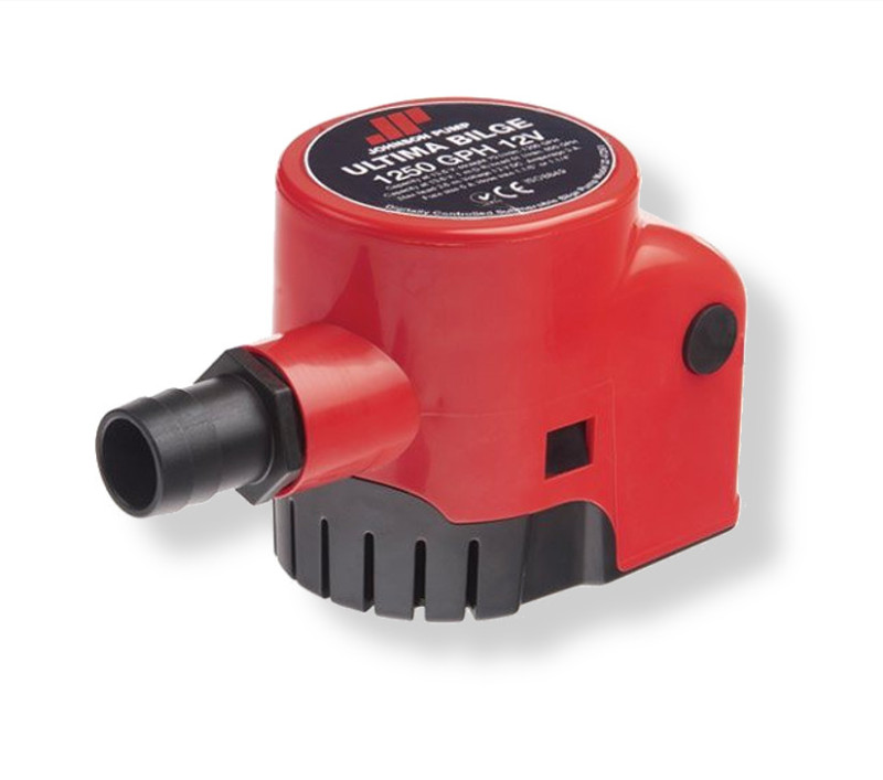 Ultima bilge 1250 pilssipumppu 12 V automaattikatkaisijalla Ultima bilge 1250 pilssipumppu 12 V automaattikatkaisijalla