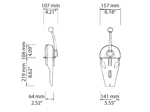 Enspaksreglage B103 Ultraflex