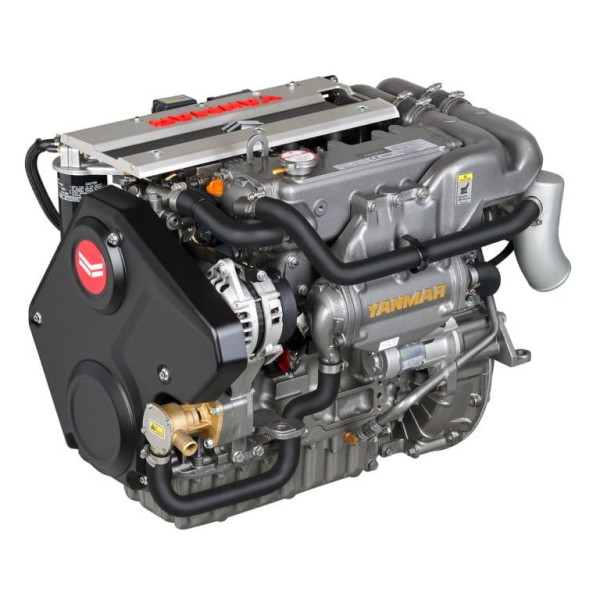 110 hp/80,9 kW Yanmar 4JH110, KMH4A 2.04:1 venemoottori