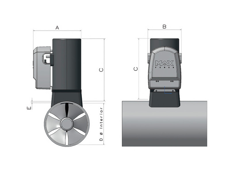 CT80 MAXPOWER keulapotkuri 12V sarja Ø185 mm dual CT80 MAXPOWER keulapotkuri 12V sarja Ø185 mm dual
