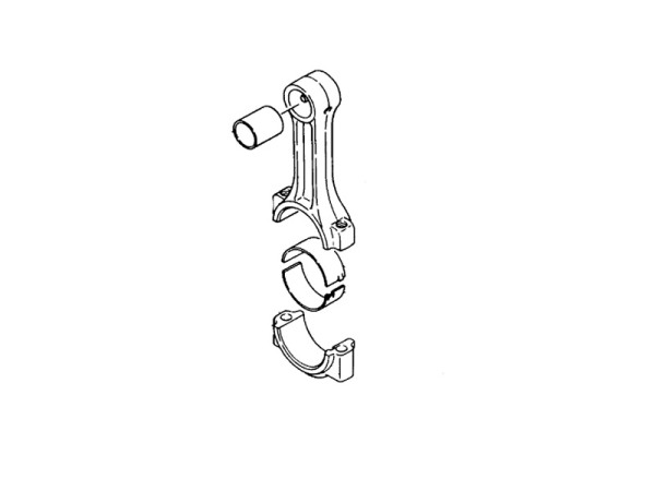 728171-23100 connecting rod + bearing