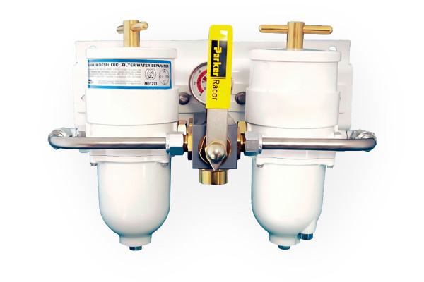 75500 Racor DUAL fuel filter water separator