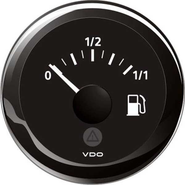 VDO Fuel gauge Ø52 mm for pipe sensor