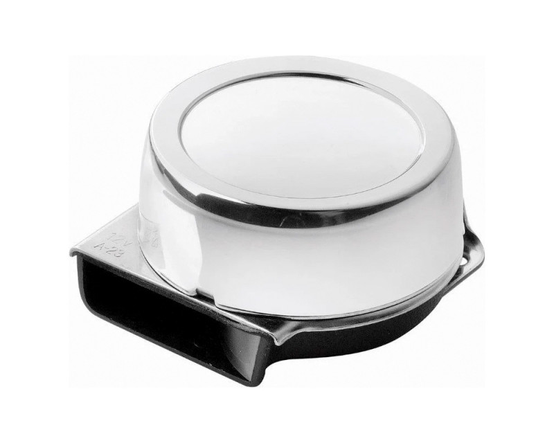 Dimhorn 12 V, låg Rostfritt stål, låg Dimhorn 12 V, låg Rostfritt stål, låg