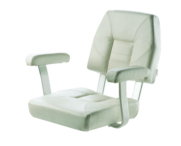 SKIPPER driver's seat with armrests white