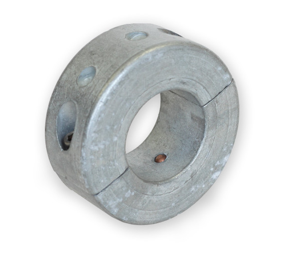 Ringanod Zn axel smal 40 mm, H=33 mm