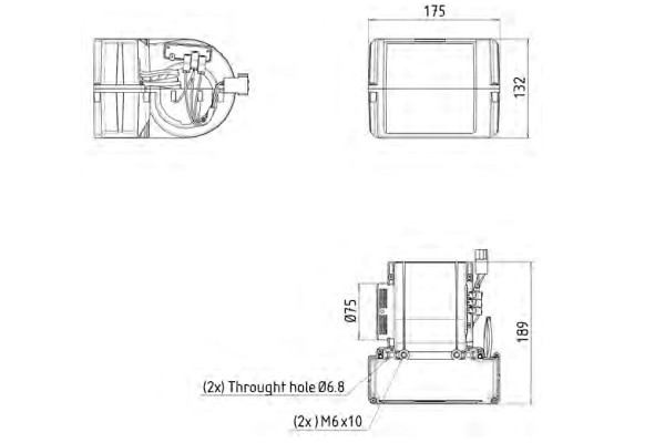 3,4 kW Alize 2 ED4 12 V Calor Eberspächer cellular fan heater