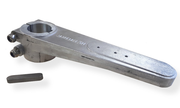 Aluminium steering arm for Ø 50 mm shaft