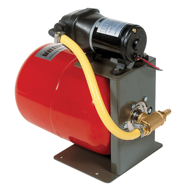 Pressure water pump 24 V expansion tank 8 l