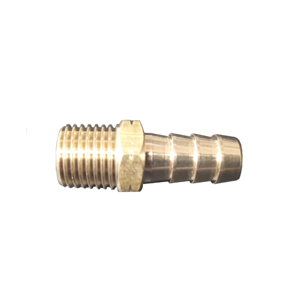 Hose coupling, brass, G 1/4 - Ø 10 mm