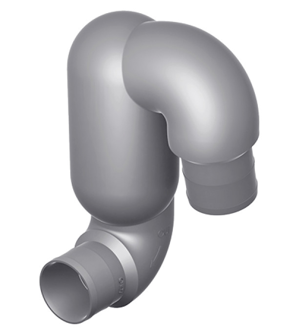 Joutsenkaula LT90110 sisääntulo Ø 90 mm, ulostulo 110 mm Joutsenkaula LT90110 sisääntulo Ø 90 mm, ulostulo 110 mm