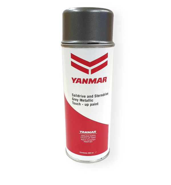 Yanmar harmaa maali 400 ml (Grey Metallic) Yanmar harmaa maali 400 ml (Grey Metallic)