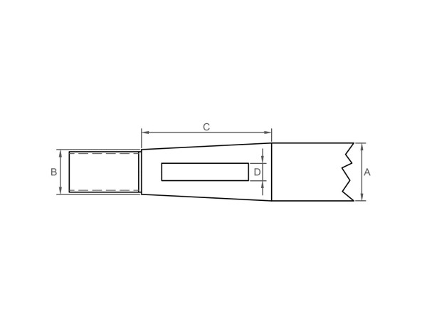 Ø 30 mm Propeller shaft