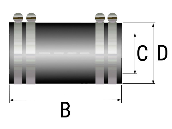 Ø38 mm Flexibel slang