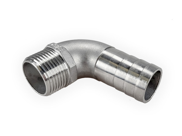 G1 1/4 hose connector with elbow for Ø38 mm hose