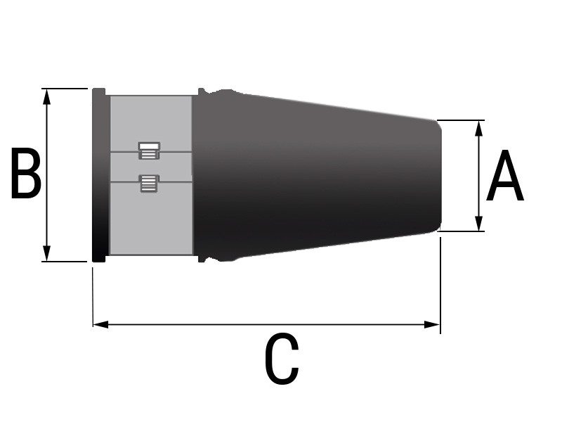 Ø 25/42 mm akselitiiviste 25 mm potkuriakselille Potkuriakselitiiviste 25 mm akselille