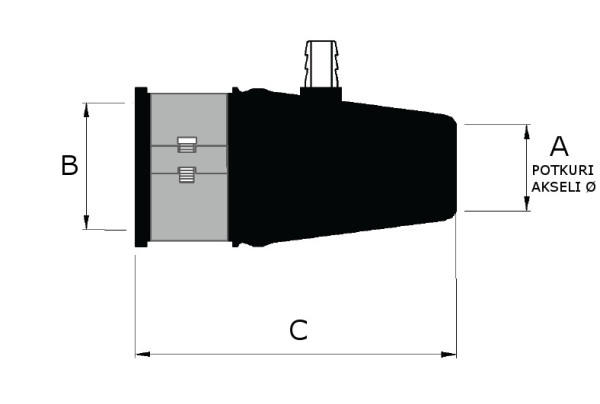 Ø 45/65 mm Akselitiiviste