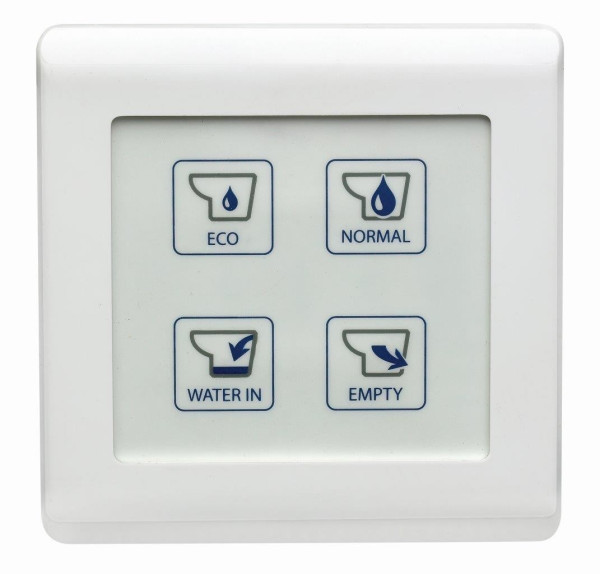 Control panel for TMWQ/TMS toilet seat, 12/24 V