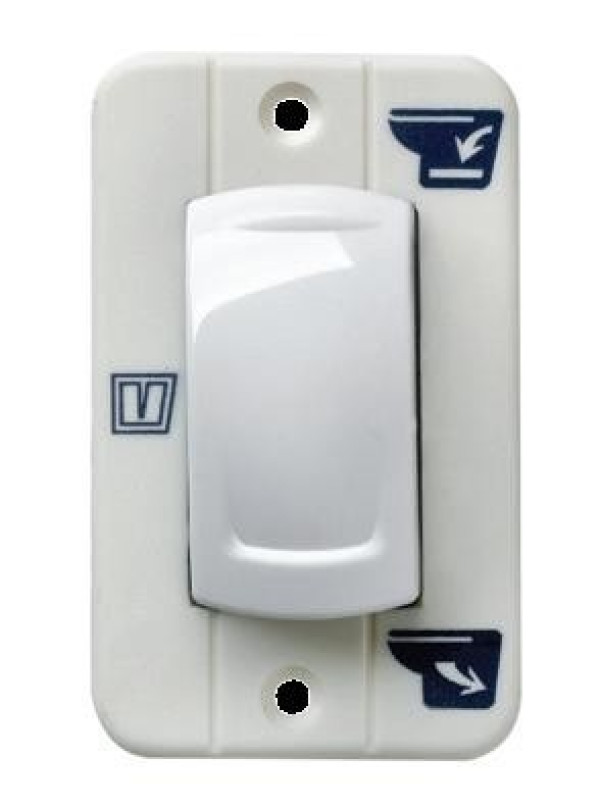 Rocker switch TMWQ/TMS for toilet seat, 12/24 V