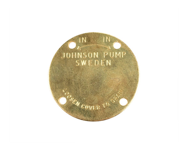 01-477611 pump end cover F35B Johnson Pump 01-477611 pump end cover F35B Johnson Pump